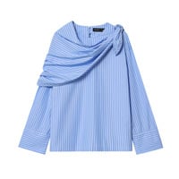 Long fashionable loose casual niche shirt top - Thumbnail 1