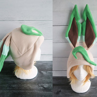 Leafeon Fleece Hat - Thumbnail 1