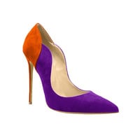 Fashion heels splicing stiletto party shoes for women 5 colors - Thumbnail 7