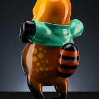 ArTToy by Jee Saya & Hundred Demons "Aka-Panda (Red)" - Thumbnail 2