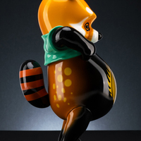 ArTToy by Jee Saya & Hundred Demons "Aka-Panda (Red)" - Thumbnail 5