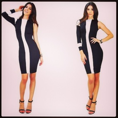One shoulder dress