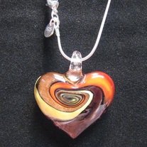 Lampworked Glass Necklace Set