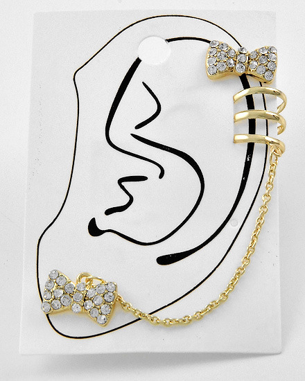 Bow Ear Cuff