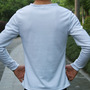 Fashion Korean Style Slim Long Sleeves Causal Shirts 907SJ-T59-48-White-2