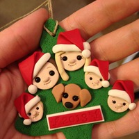 Custom Tree Ornaments 6 figures - Thumbnail 2