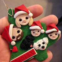 Custom Tree Ornaments 6 figures - Thumbnail 3
