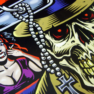 Social distortion fillmore poster 2008
