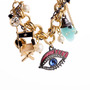 Individuality luxurious set auger eye pendant female bracelet-3