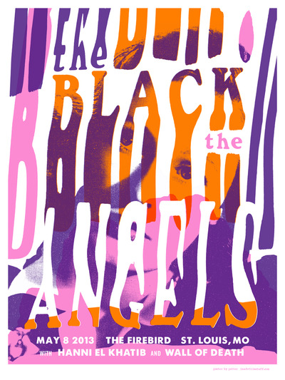 The black angels poster