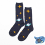Harajuku cosmic planetary ball socks-2