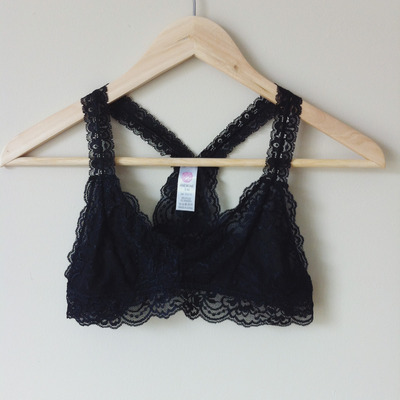 Black Halter Bralette
