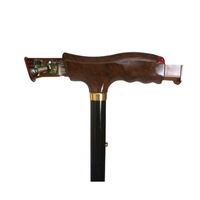 AL-007. Travel Adjustable Folding Stick /Patented Multi Function Handle - Thumbnail 1