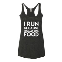 I Really Like Food Women's tank top - Thumbnail 2