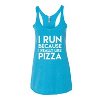 I Really Like Pizza Women's tank top - Thumbnail 7