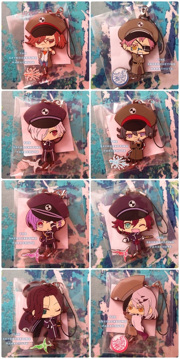 Diabolik Lovers - Rubber Strap - Sakamaki Subaru / Ayato / Raito / Kanato / Mukami Yuuma / Azusa - Tsukinami Shin / Carla - 