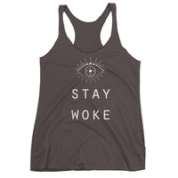 Stay Woke - Women's Tank - Thumbnail 1