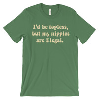 Topless - Unisex Tee - Thumbnail 3
