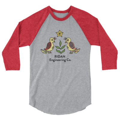 Birdie 3/4 Raglan Tee - Unisex