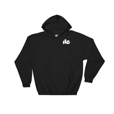 Rle white icon hooded sweatshirt