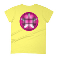 ENABLE - Women's "Mobile Pink" All-Star short sleeve t-shirt - Thumbnail 53