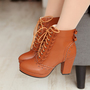 Harajuku engraved engraved engraved bowknot Martin boots-3