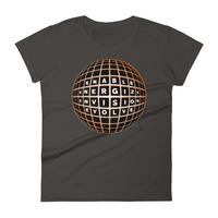 EVOLVE - Women's "Orange" All-Star short sleeve t-shirt - Thumbnail 4