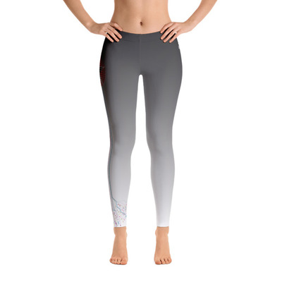 ENVISION - Black Sun  “Circuit Tree Metal” Leggings
