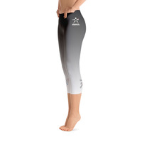 ENVISION - Black Sun  “Circuit Tree Metal” Capris - Thumbnail 2