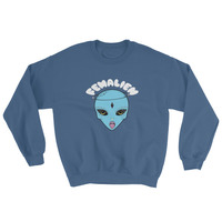 Femalien - Unisex Sweatshirt - Thumbnail 2