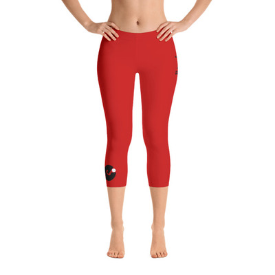 SMALL ICON - Red w/ Black Capris