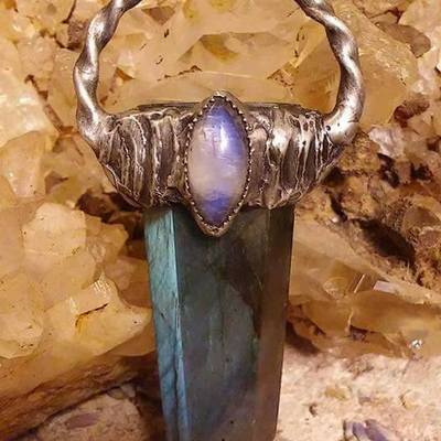Custom natural point or generator pendant