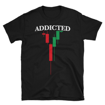 Addicted to forex unisex t-shirt