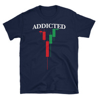 Addicted to Forex Unisex T-Shirt - Thumbnail 1
