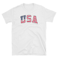 USA Unisex T-Shirt - Thumbnail 1
