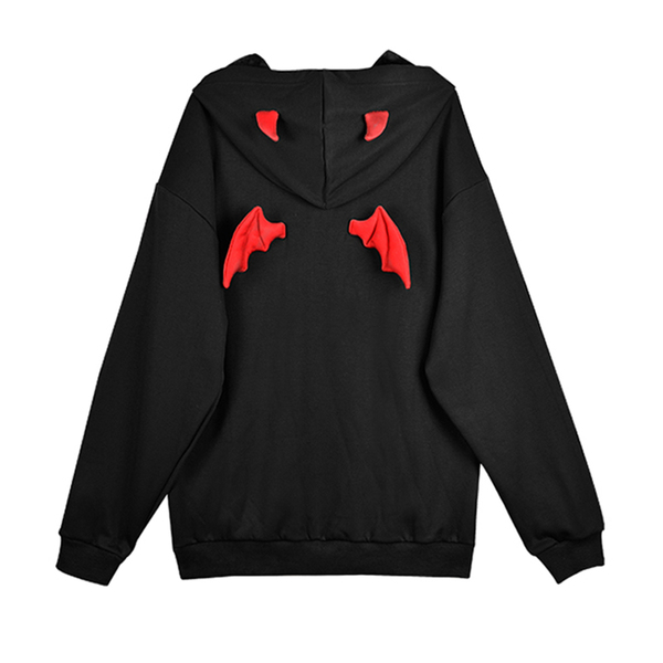 Harajuku Ghost Dark Devil Hoodie