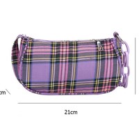Vintage Chain Plaid Handbags - Thumbnail 1