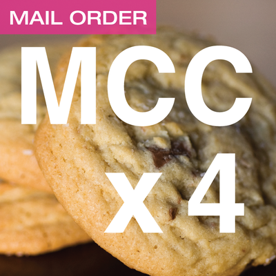 Milk chocolate chunk 4-pack-mail order