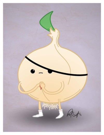 8.5" x 11" Print - Onion